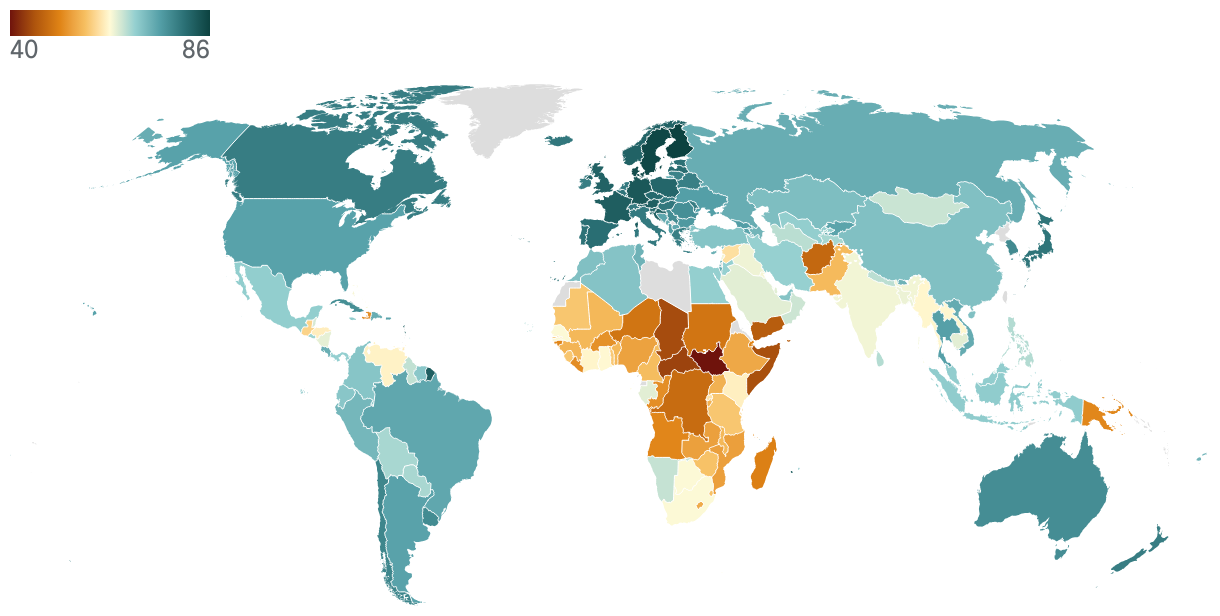 Wealthier Countries Generally Perform Better on...