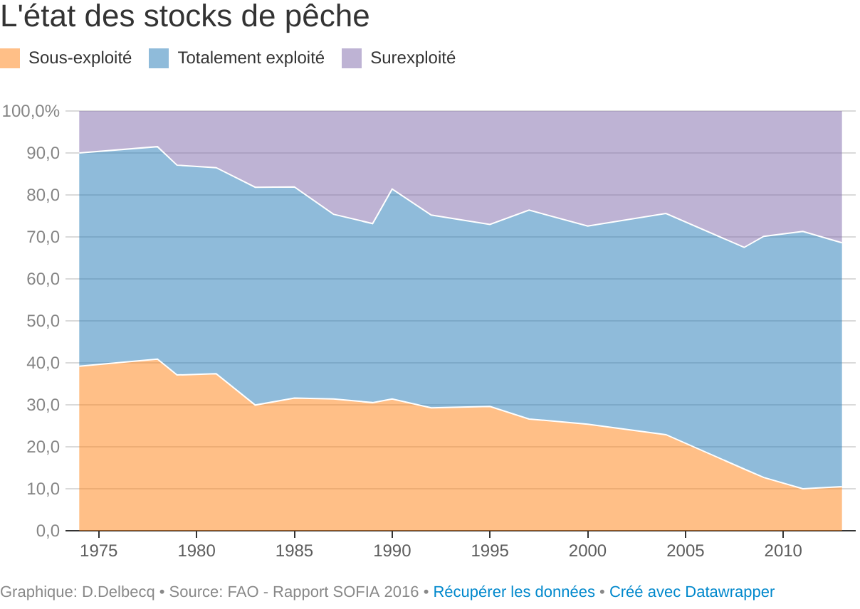 L Etat Des Stocks De Peche River - 