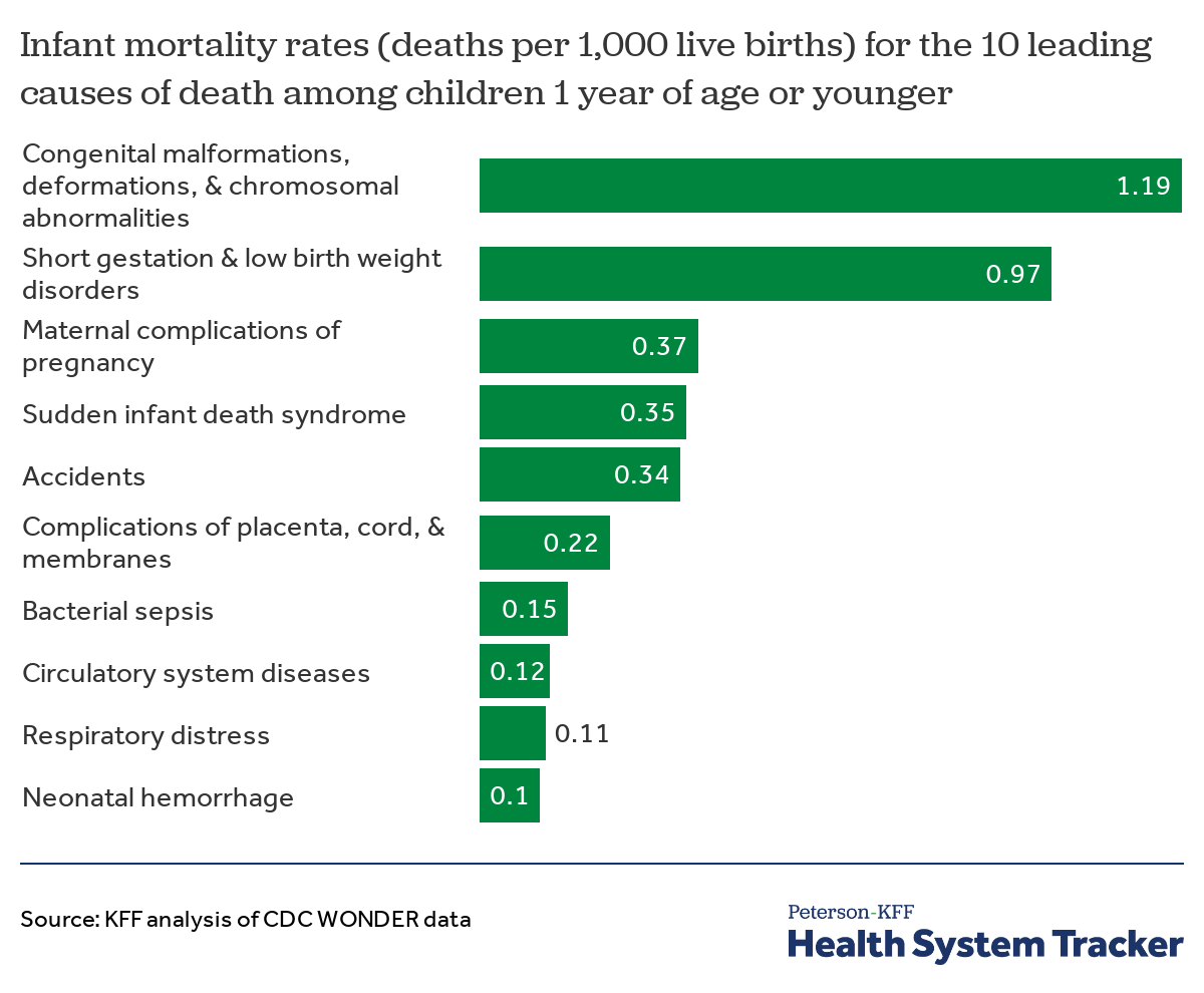 Infant Mortality Rate Chart